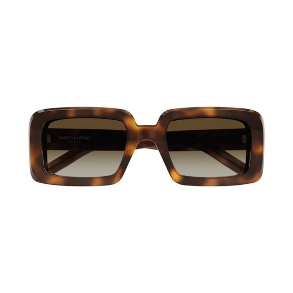 NEW SAINT LAURENT SUNGLASSES SL534 SUNRISE 012 WOMEN SQUARE SL 534 SUNRISE 012 - Picture 1 of 3